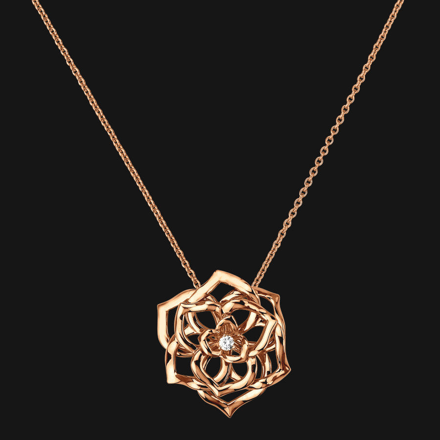 18k Bloom Pendant Necklace for Elegant Style - Dev Store