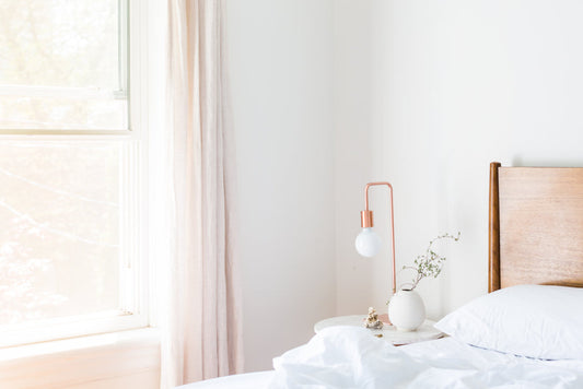 Stylish Copper Bedside Light for Your Bedroom