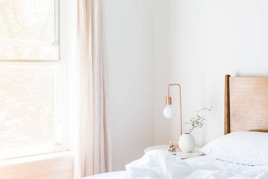 Copper Bedside Light for Bedroom Decor