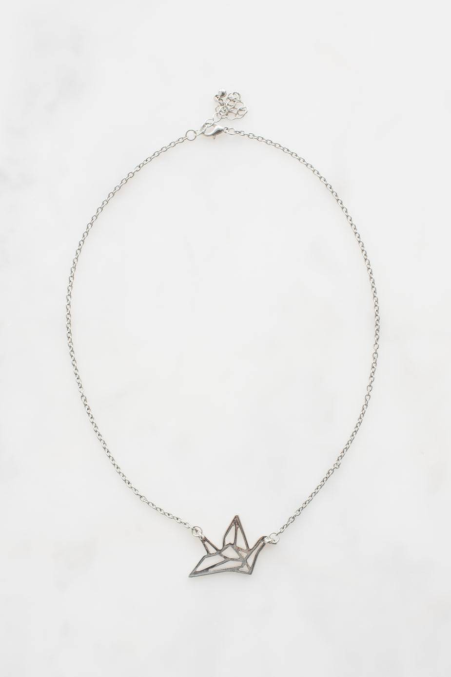 Origami Crane Necklace - Dev Store