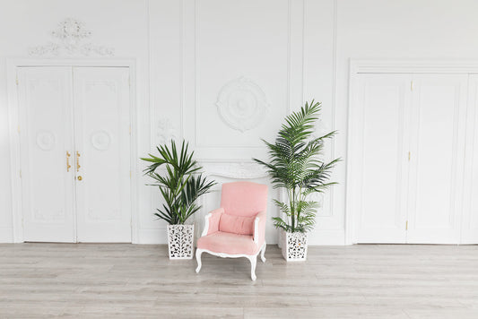 Stylish Pink Armchair for Indoor Use