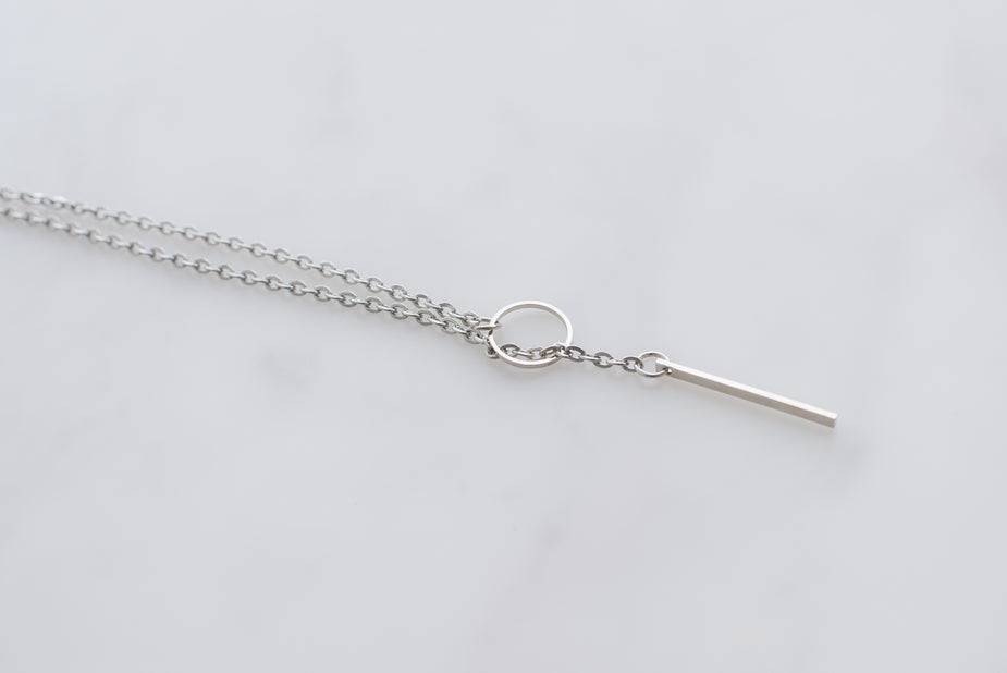 Silver Threader Necklace Sterling Ltd