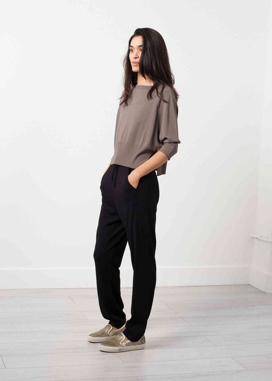 Alia Knit Trouser Annette Gortz women's pants Black X Small 7572880809