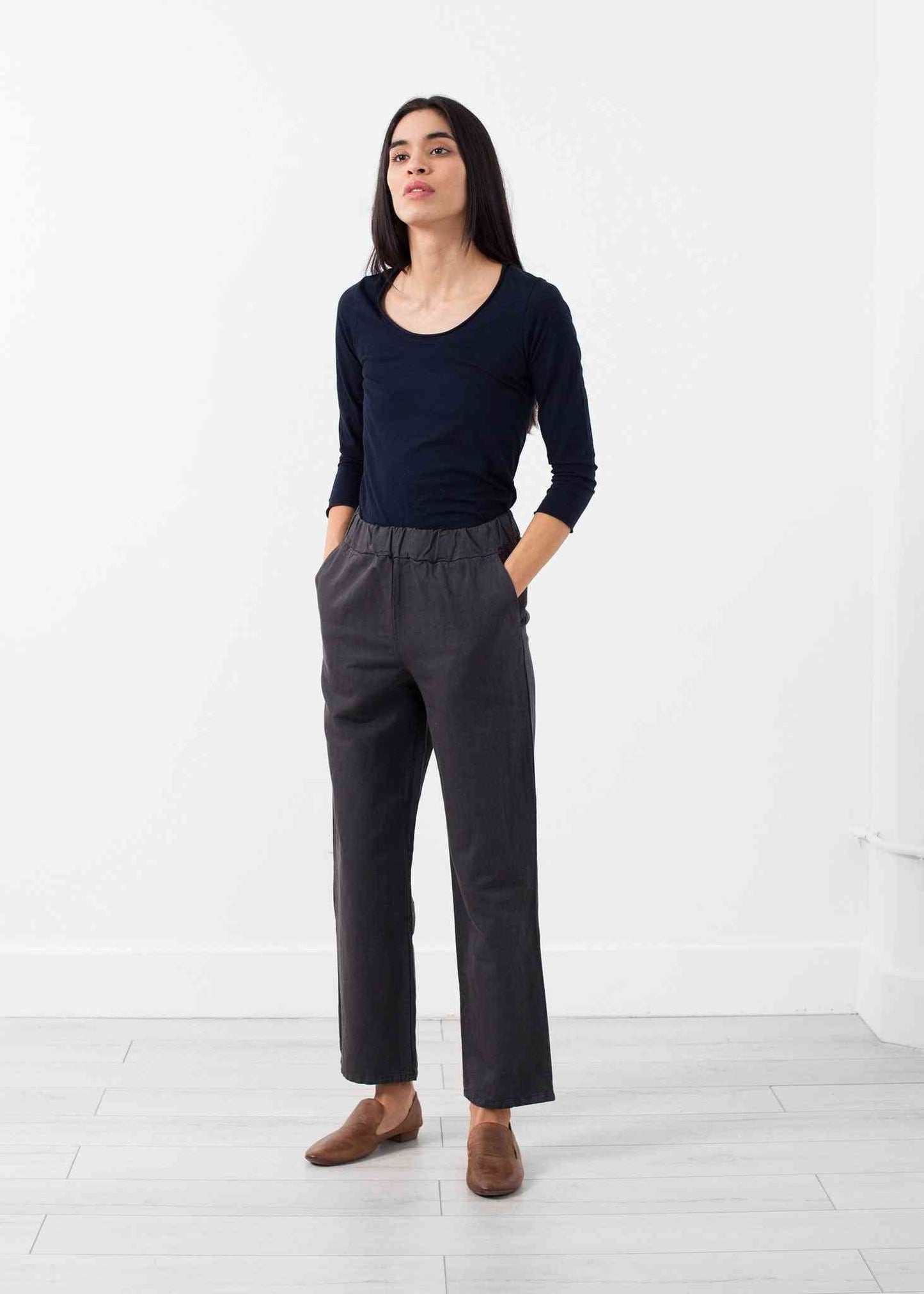 Varazze Trouser Labo.Art women's pants Smoke 0 7572880809