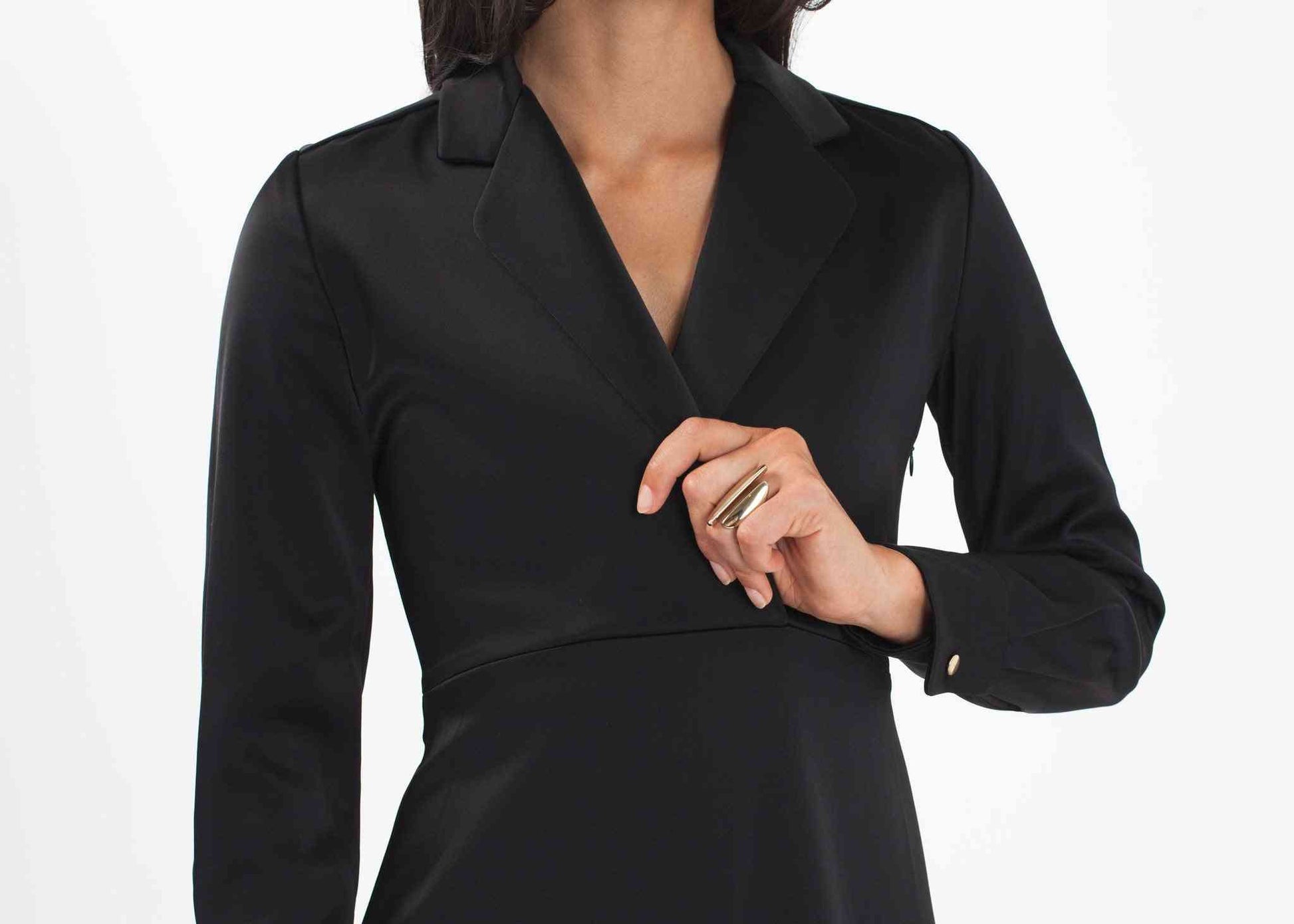 Surplice Dress Co women's dresses X-Small Black 7572880809
