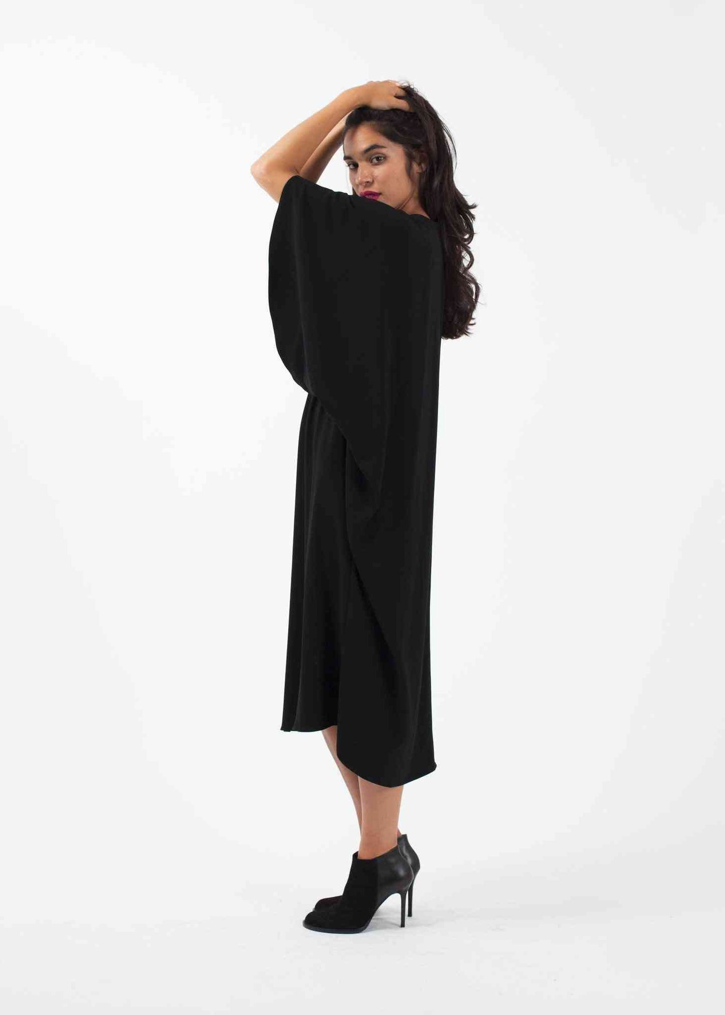 Elastic Waist Dress Co women's dresses X-Small Black 7572880809