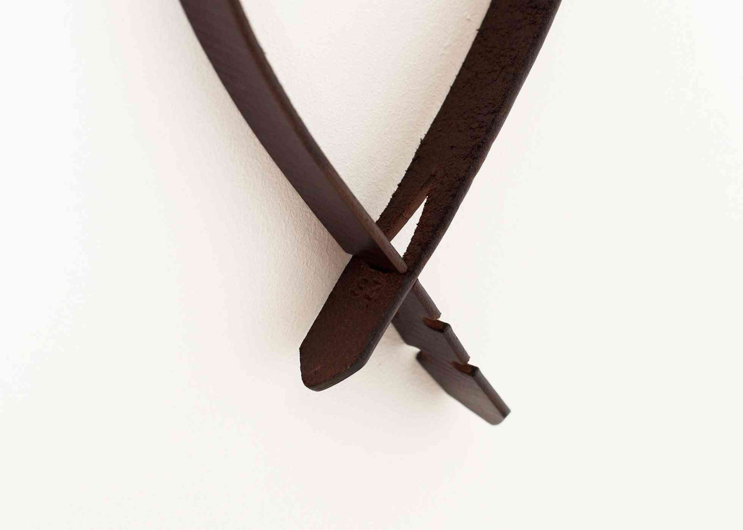 Buckle-less Belt in Brown Kelly Cole Group unisex belts Brown 28 7572880809