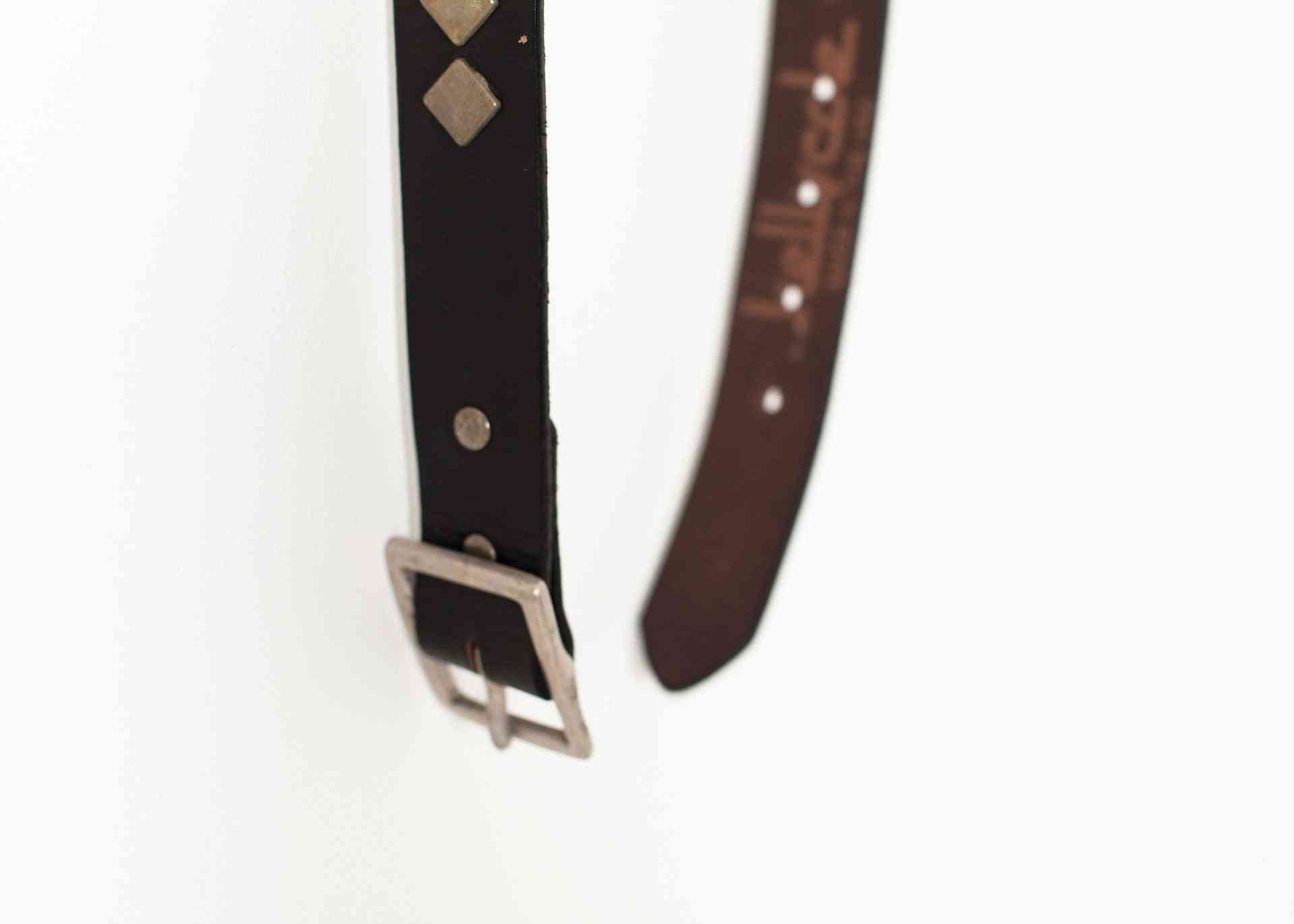 Harlequin Belt in Brown Kelly Cole Group unisex belts Brown 30 7572880809