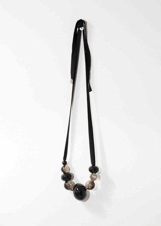 Anchor Necklace Maria Calderara women's necklaces One Size Black 7572880809